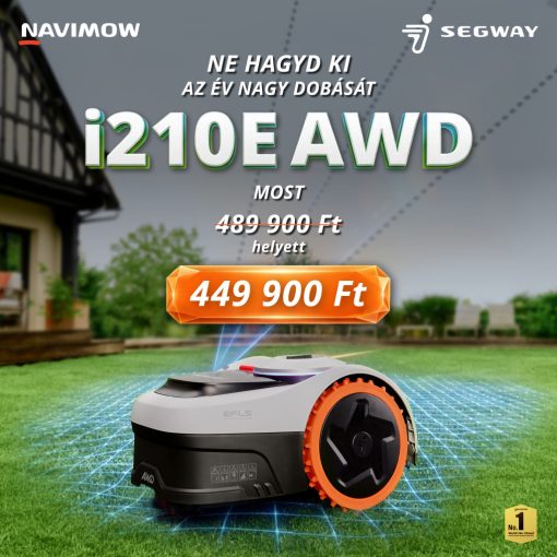 Segway Navimow i210E AWD robotfűnyíró